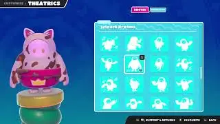 Kitten litter box training - skin combo - Fall Guys :D.