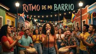 RITMO DE MI BARRIO 🥁 | Plena Latina Moderna | M&uacute;sica Cultural Latina