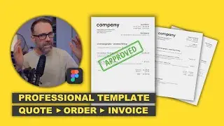 Create Professional Looking Quotes & Invoices for FREE in FIGMA | My Entire Process Revealed