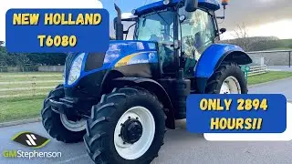 New Holland T6080- ONLY 2894 HOURS!!
