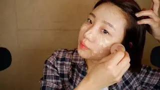 [ASMR] 쌩얼 공개 두둥 Get ready with me ASMR | 상큼시큼한 오렌지 코랄 메이크업 | 저와 화장 같이해요~