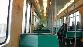 RET metrotype T (SG2) vol met graffiti van binnen