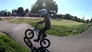 Hoblingwell wood Pump Track official opening