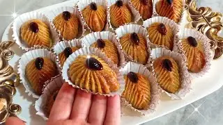 حلوى معسلة محشوة بالتمر 👍 مقادير اقتصادية وبنتها رائعة👌 سجليها ضمن وصفات العيد 😉