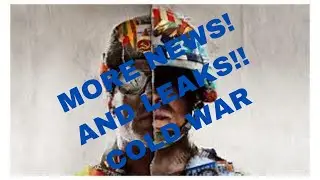 MORE CALL OF DUTY: COLD WAR LEAKS AND NEWS!! MP LEAKS!!