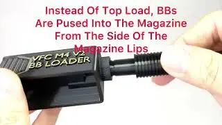 3D Printed BB Loader For VFC AR / M4 Series Green Gas V2 / V3 Magazine