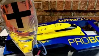 Check Your Flow Fast Electric Rc Boat Watercooling Test & Cooling System Cleaning