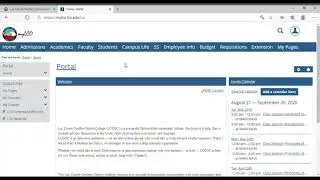 LCOOC: Accessing your Course Schedule in MyLCO