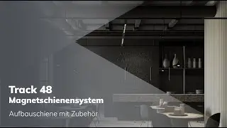 Track 48 Magnetschienensystem &ndash; Aufbauschiene mit Zubeh&ouml;r
