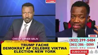 TRUMP FACHE LI PRALVOYE ICE NEW YORK -  DEMOKRAT AP CELEBRE VIKTWA ELECTION #TPS #USCIS #Haiti