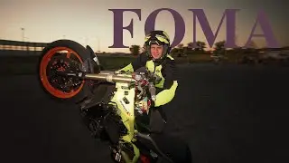 Daytona Triumph stunt Foma Training session street triple