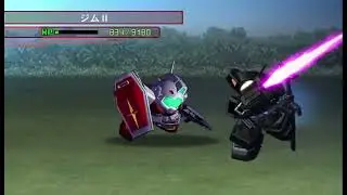 SD Gundam G-Generation World - GM Sniper Custom All Animations