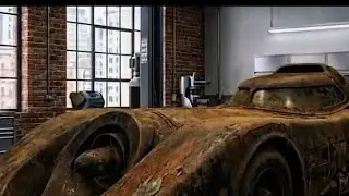 $1,000 Bat Man Car Atlantic Full Restoration | ASMR Car Restoration