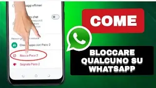 Come Bloccare una persona su Whatsapp senza che lo sappia