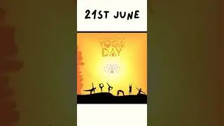 International yoga day 2023#yoga#India#theme#ytshorts#trending