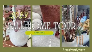 FIRST DAY OF FALL 2023 / RESET OUR HOME FOR THE SEASON/ FALL CLEAN & DECORATE WITH ME/ FALL 2023