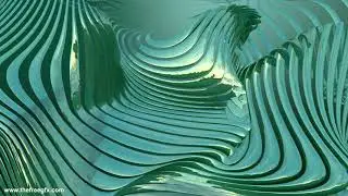 green glossy metalic abstract lines backgrounds relaxing screen server video