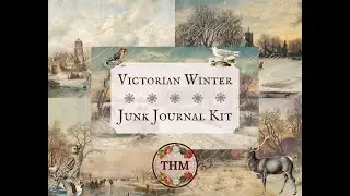 Victorian Winter Junk Journal and Ephemera Kits