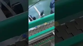 Conical Tapered Jar Full Wraparound Labeling Machine #labelingmachine #machine #labeling #applicator