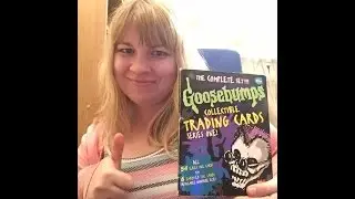 Nostalgia Unboxing: Goosebumps Trading Cards Collection  Part 1
