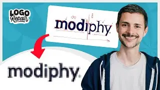 Modiphy Logo Repair | Redesign Logo + Custom Lettering