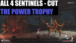 Prince of Persia Mask of Darkness DLC ALL 4 SENTINELS LOCATIONS ( Cut The Power Trophy )