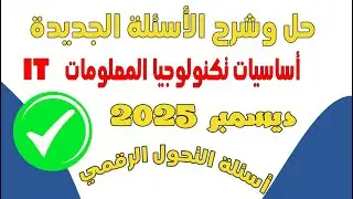 Решения и пояснения к новым вопросам 2025 года по курсу «Информационные технологии» (материалы по...