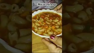 macaroni soup recipe #macaronisoup #macaroni #macronirecipe #soup #shorts