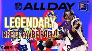 LEGENDARY BRETT FAVRE PULL!! | NFL All Day Historic Pack Opening