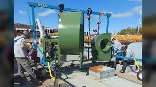 Video Spiderlift Toit de l'Aubainerie   2 min 23 sec