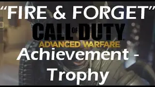 FIRE AND FORGET Achievement - Trophy Call of Duty ADVANCED WARFARE Mission 4 FISSION Walkthrough