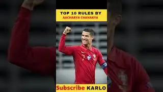 🤷&zwj;♂️🤷&zwj;♂️Top 10 Rules By Aacharya Chanakya💯💯#shorts #viralshort