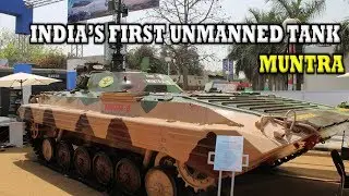 DRDO Develops India's First Unmanned Tank, MUNTRA; Rolls It Out Of Chennai Lab