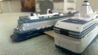 Cruise ship stop motion with my cruise ship models.
