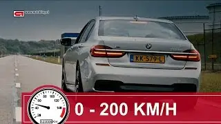 BMW 750Ld xDrive acceleration test