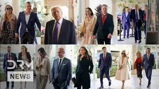 Star-Studded VIP Arrivals at Mar-a-Lago Wedding: Trump, Musk, Trump Jr., Rollins, and More | AC1N