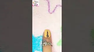 easy nail design for short nails #stylishnailart #shorts #ytshorts #design