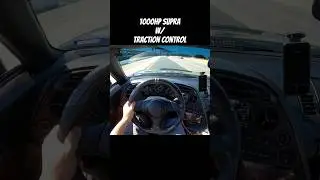1000HP Supra with Traction Control #1000hp #mk4supra #mkivsupra