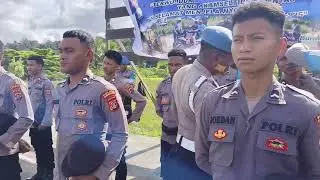 Propam Polres Mamberamo Raya melaksanakan Pemeriksaan Performance anggota Polres Mamberamo Raya