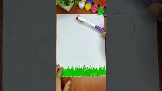 Painting with toothbrush 🪥 #shorts #shortsfeed #drawing #painting #thothbrushhack #hack