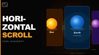 Build a Horizontal Scroll Engine in JavaScript — No Libraries | @ScratchStart00