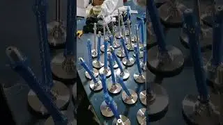 SS304 Adjustable Feet with Rubber Anti Vibration Pads#materialhandling#casters#levelingfeet