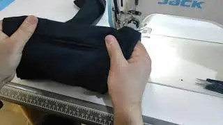 How to sew the back pocket of pants with a zipper