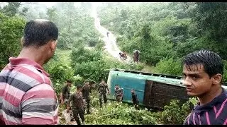 45 Injured After Overloaded Bus Fails Into George In Kandhamal