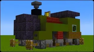 How To Make a Sleeper Train In Minecraft | City Tutorial