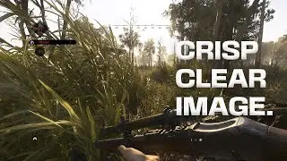 Hunt Showdown 1896 How to make the game look crisp clear and fix the blurriness.