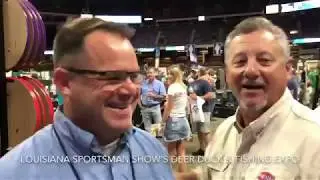 Capt. Sam Barbara & Capt CT Williams - Louisiana Sportsman Show Deer Duck & Hunting Expo 2017
