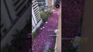 80,000 Filipino crowds singing Ariana Grande's Break Free | Ariana's IG post #philippines