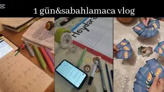 1 gün & sabahlamaca vlog🐚✨️(kuzenlərlə)#kesfeteyyiz #viral #keşfetbeniöneçıkar #keşfet #vlogger 
