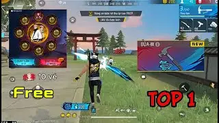 [Free Fire] Thử th&aacute;ch chỉ sử dụng b&uacute;a để lấy Top 1 | Quay 10 v&eacute; SuKuNa